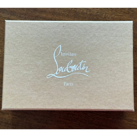 Christian Louboutin | Calf Leather Multi Rainbow Metal Spikes Panettone Wallet - Picture 15 of 16